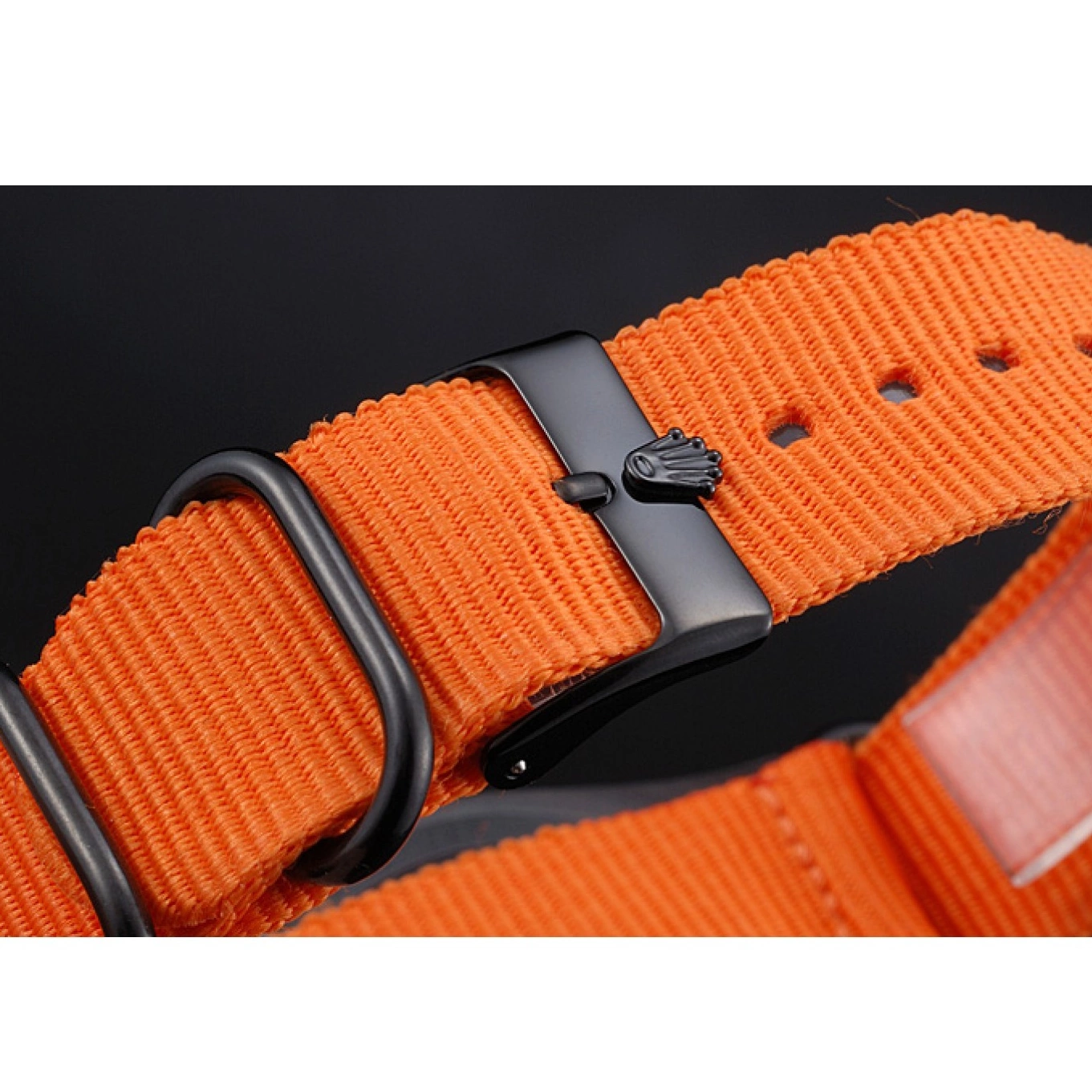 Good copy rolex watches Bamford Nylon Strap Rolex Milgauss Orange 622003 0817